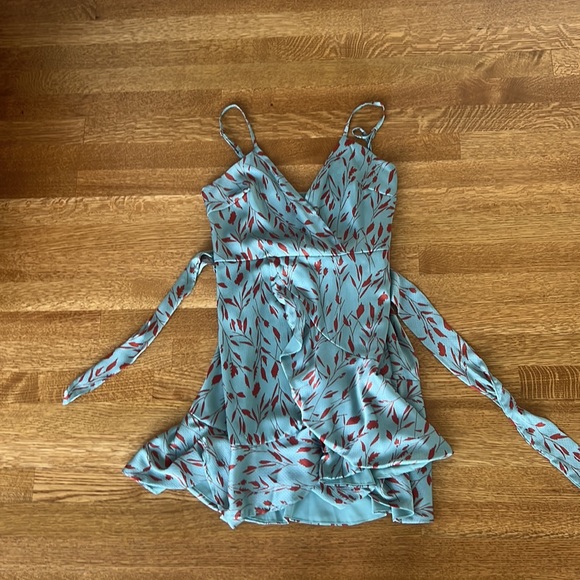 Here Comes The Sun dress in teal - Picture 6 of 6